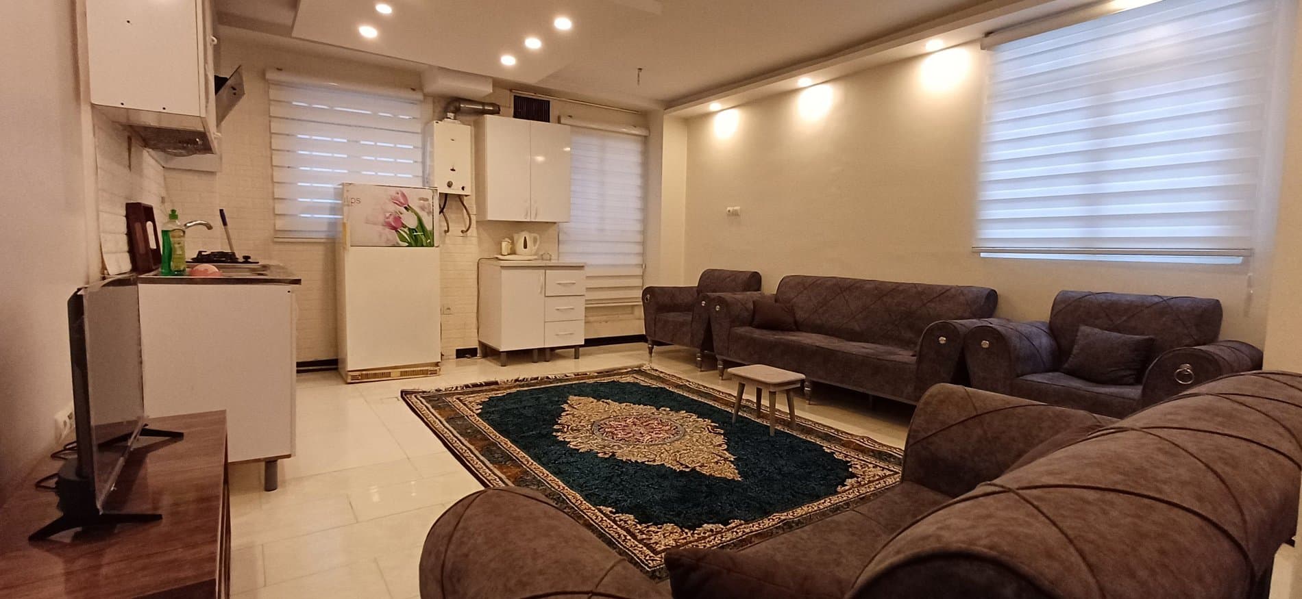 آپارتمان یک خوابه ترکمان